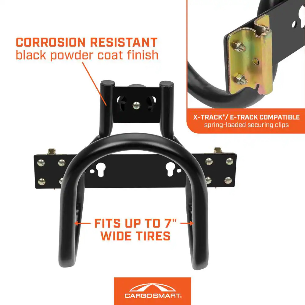 Motorcycle Wheel Chock for E-Track and X-Track
