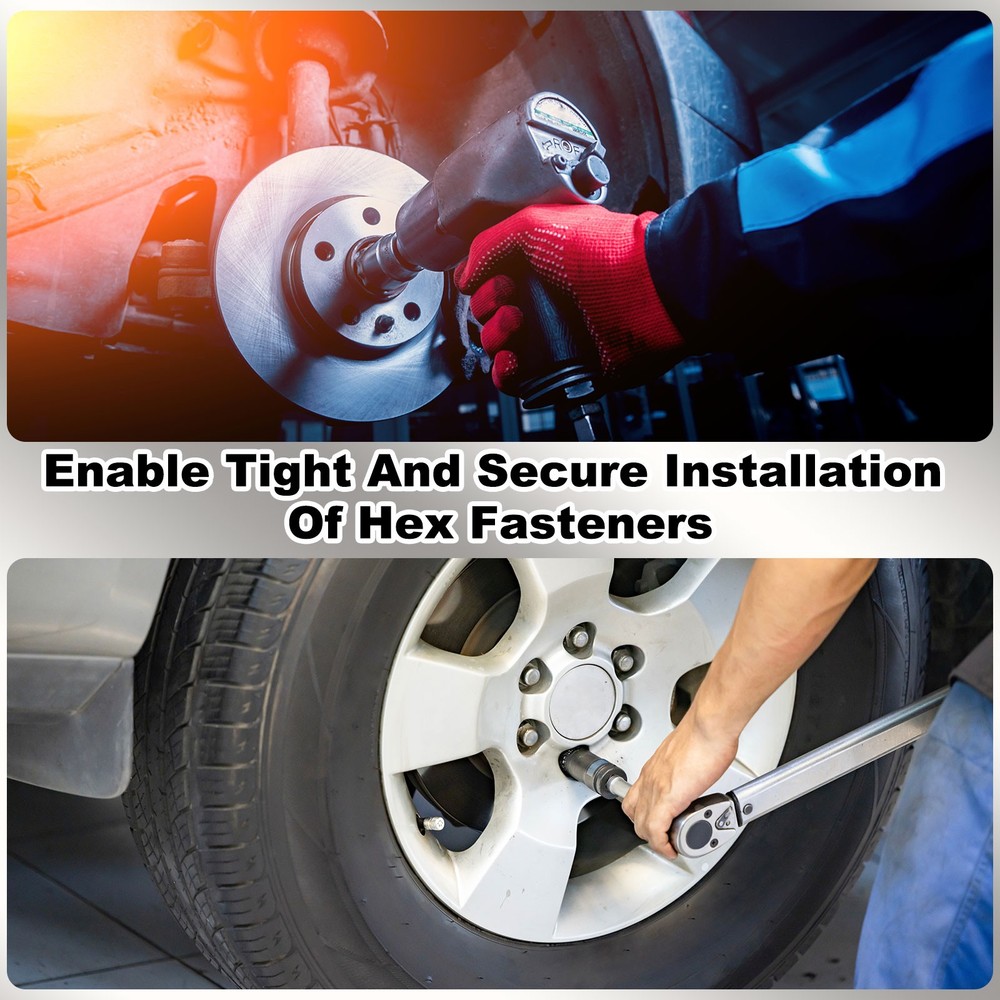 6-Point Deep Impact Socket 26mm Metric Socket 1/2" Drive 8" Long