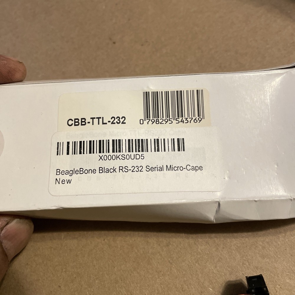 BeagleBone Black Serial RS232 Micro Cape