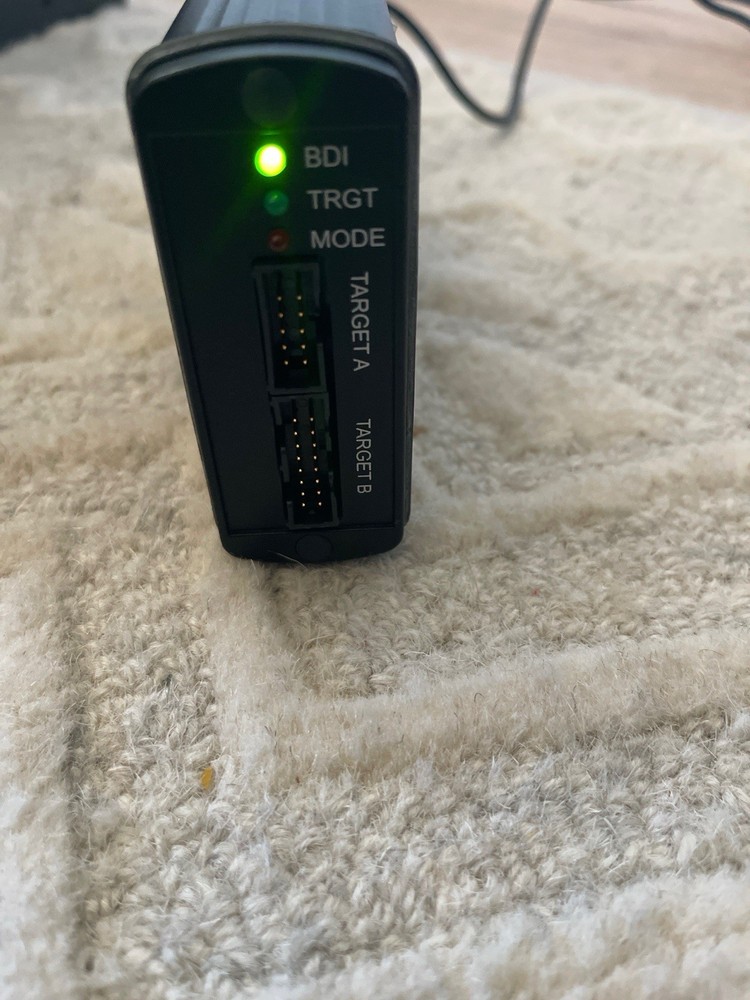 Abatron BDI3000 JTAG BDM Debug Interface Ethernet RS232 Power Supply