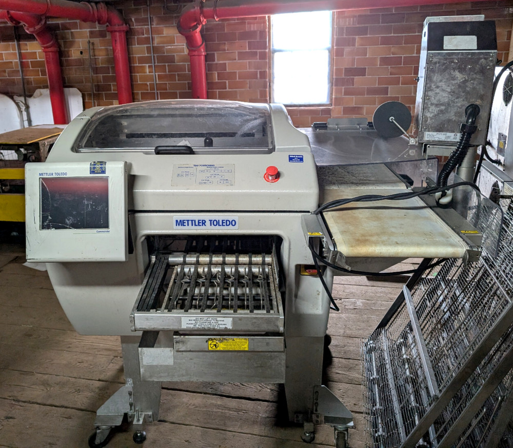 Mettler Toledo Commander Automatic Wrapper w/ Model 317 Thermal Label Printer