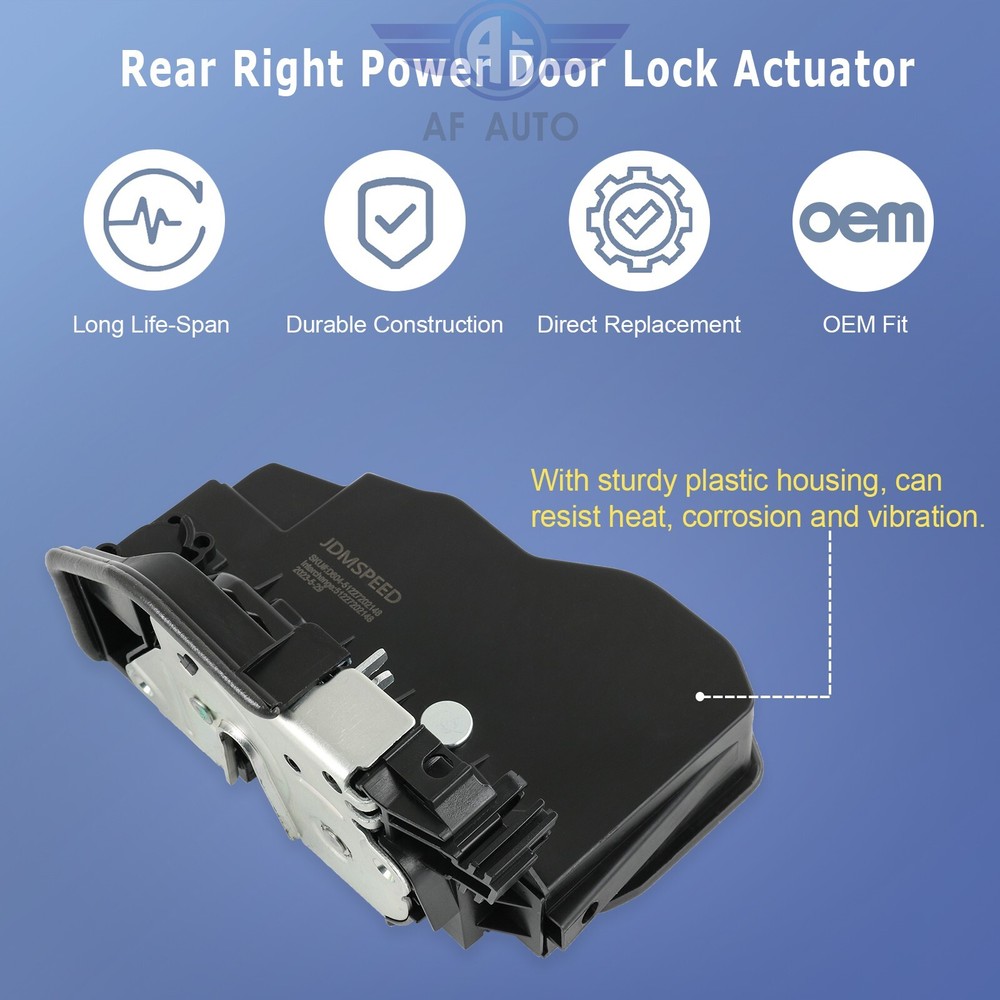 51227202148 Door Lock Actuator Rear Passenger Side For BMW 320i 328i E60 E92 E93