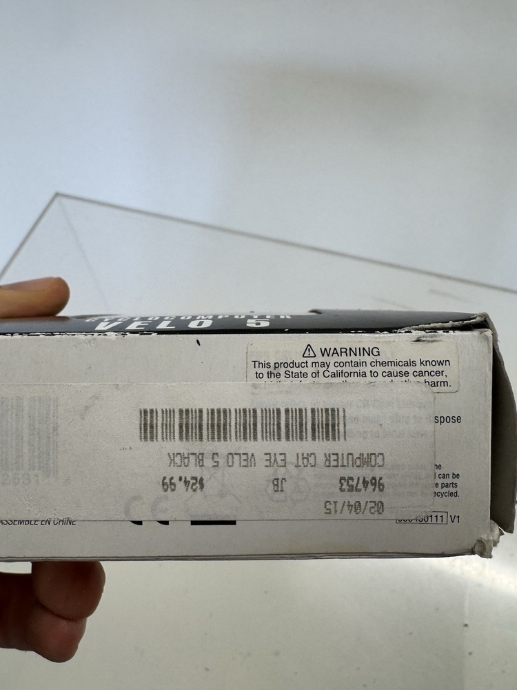 cyclocomputer velo 5