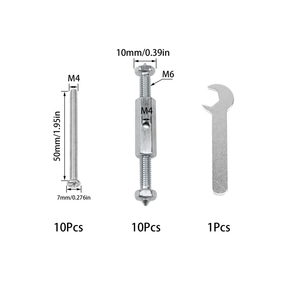 Rrina 10Pcs 86 Type Wall Box Repair Tool Electrical Light Switch Socket...