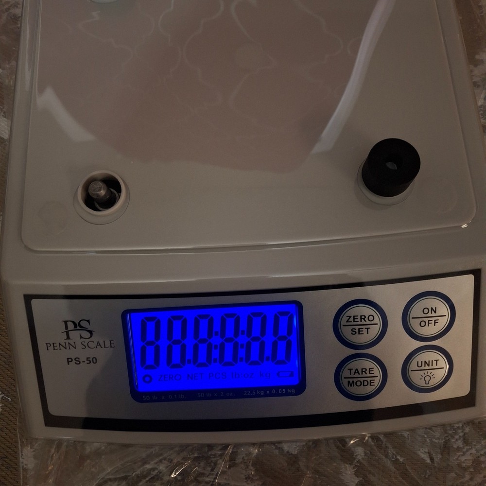 Penn Scale PS-50 Portion Control Scale Digital Kitchen Scale *Missing Pieces*