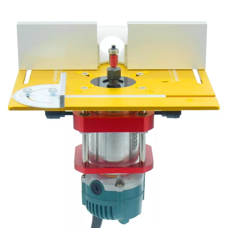 Multi-Functional Inverted Lift Base Slotting and Chamfering Milling Table