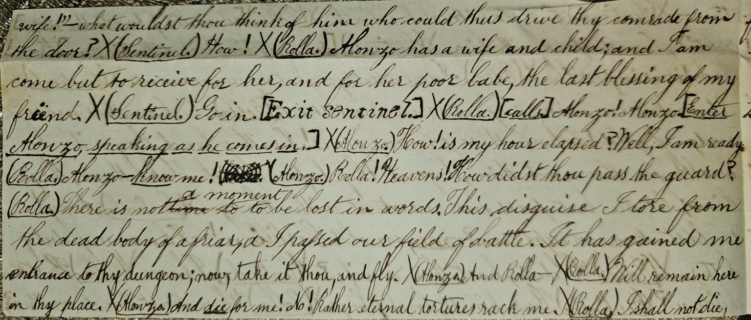 1850s Handwritten Literary Manuscript – Edgar Allan Poe “The Bells” & Sheridan P