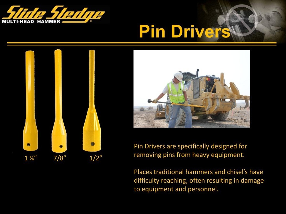 SLIDE SLEDGE 213102 Pin Driver - 7/8"