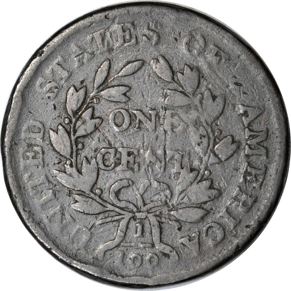 1802 1C Sheldon-232 Draped Bust Large Cent VG K16499