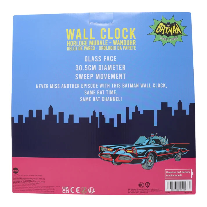 DC Batman BAT TIME | Wall Clock Limited edition LE Rare