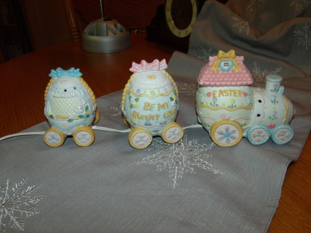 Easter Bunny Train NightLight for Nursery
