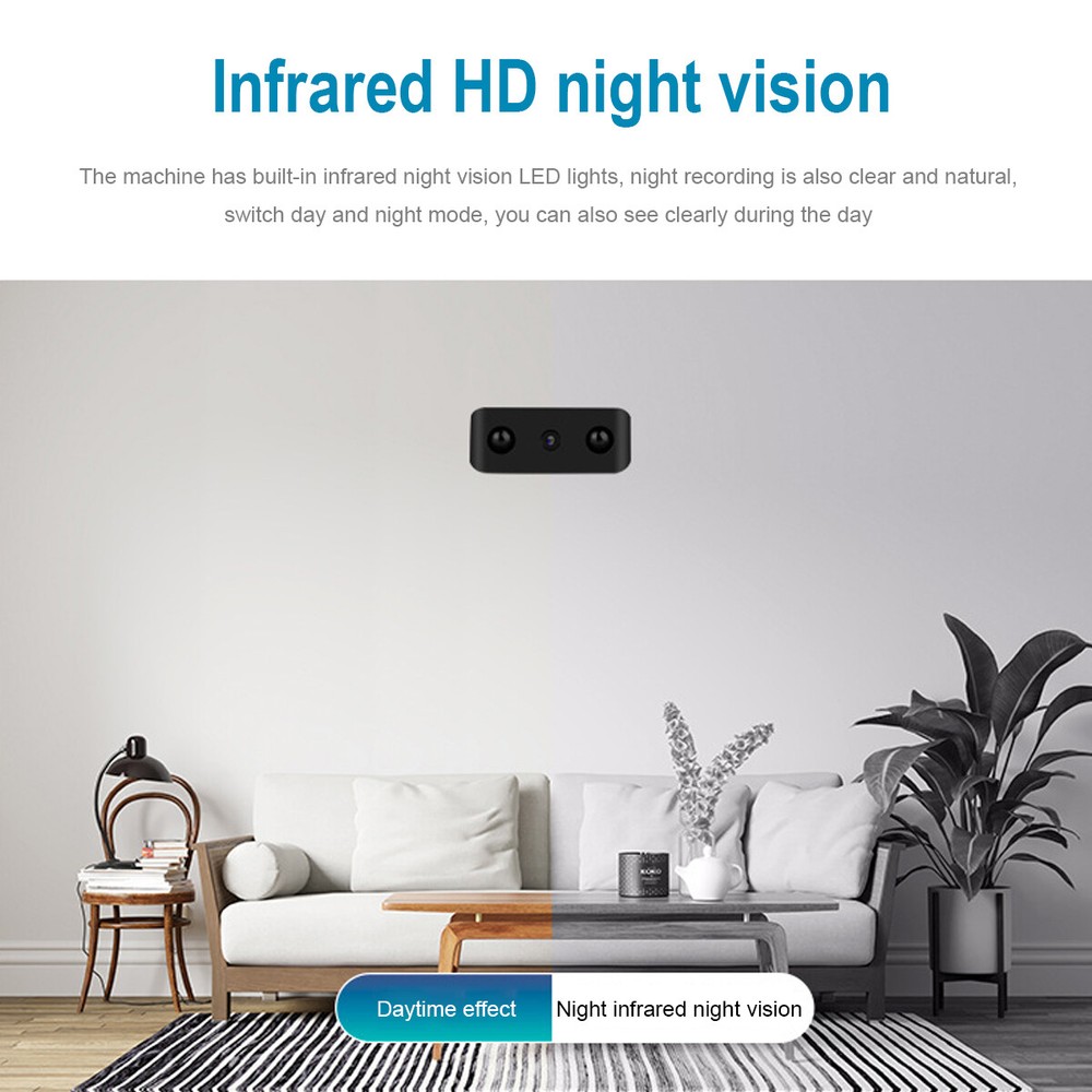 Wireless Mini Cam WiFi HD1080P IP Security Motion Detection Night Vision Camera