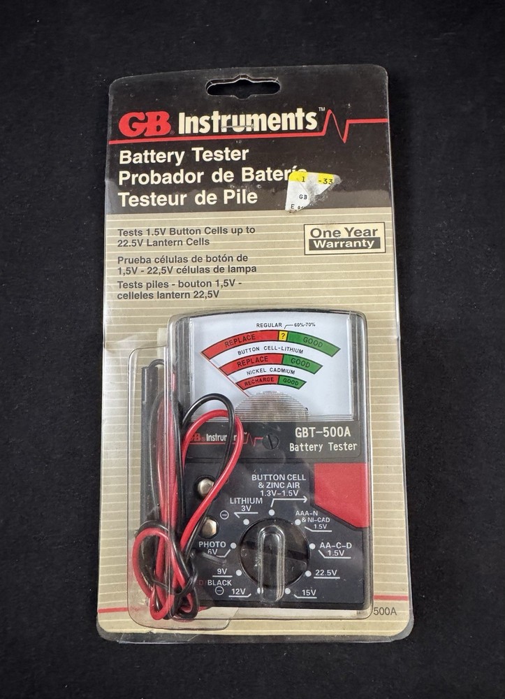 GB Instruments Battery Tester GBT-500A