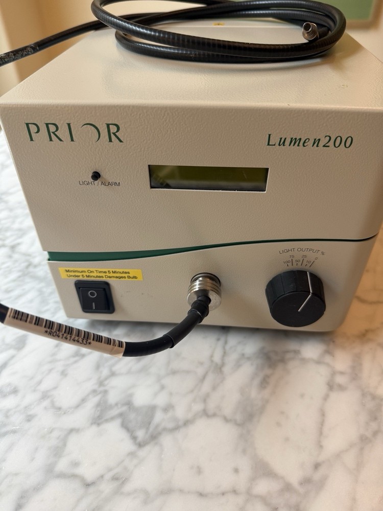 Prior L200US Lumen200 Fluorescence Microscope Light Source & Liquid Light Guide