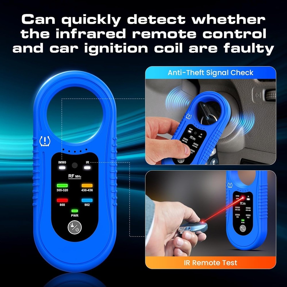 NEW Super EL50448 Ultra TPMS Relearn Tool Universal Frequency Detector lnfrared