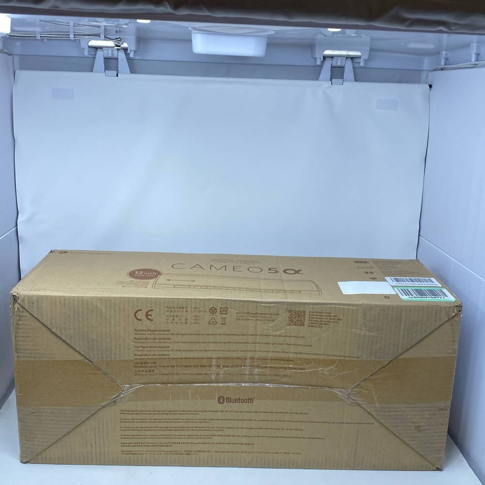 Silhouette Cameo 5 Alpha 12" Smart Cutting Machine - Classic White