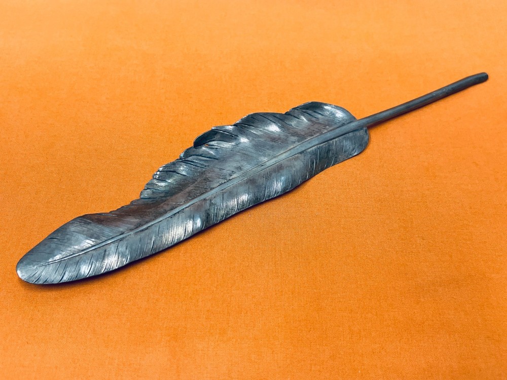 Russian Silver Feather Pen Mono