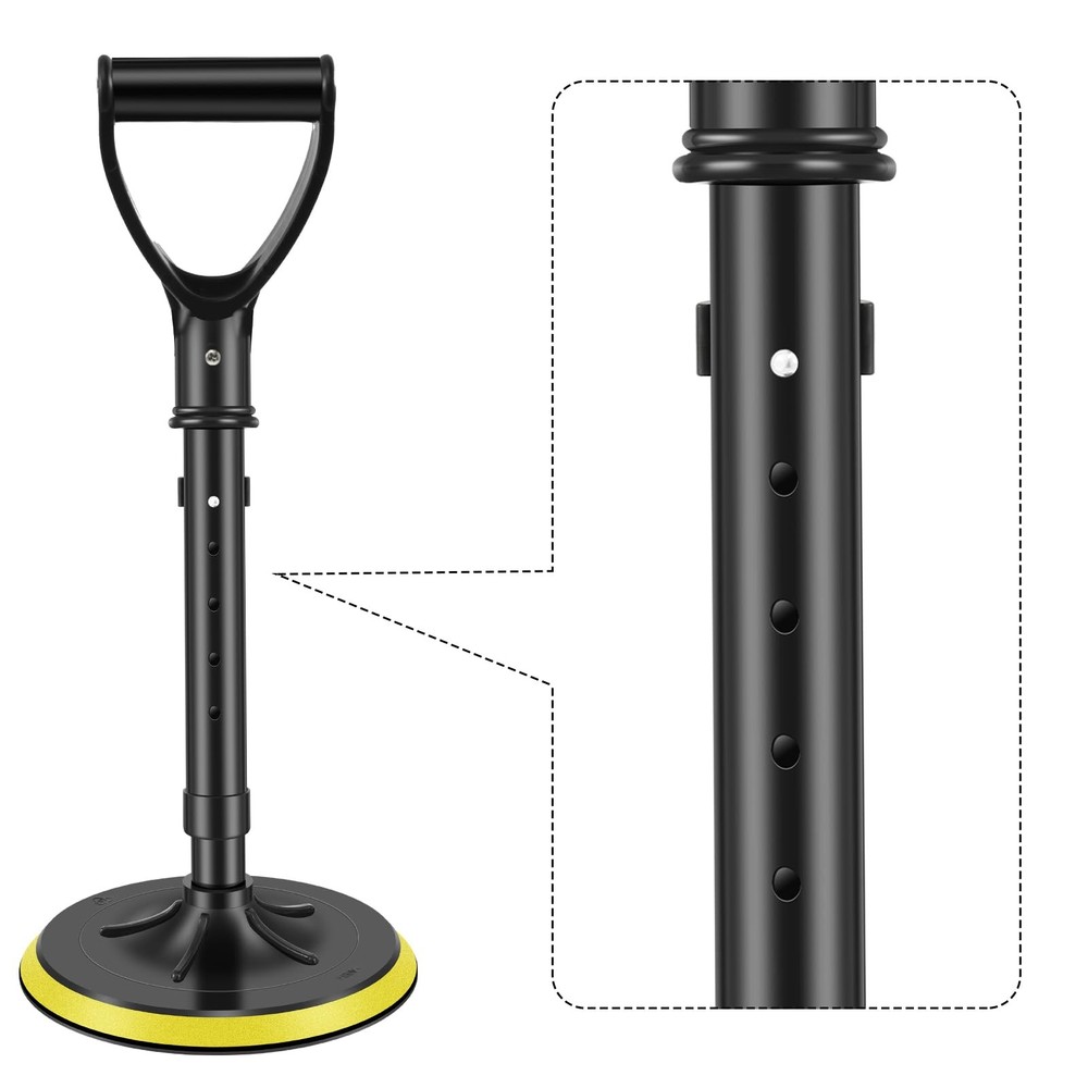 Mobility Aids Tool for Elderly, 17.3"-21.6" Height Adjustable Mobile Standing