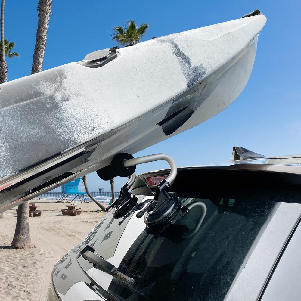 Codinter Kayak Roller Load Assist Heavy-Duty Suction Cups Mount
