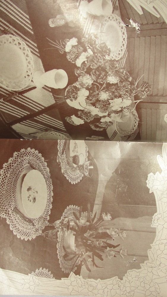 AMERICAN THREAD CO. CRAFT BOOK "NEW TABLECLOTHS" NO. 57