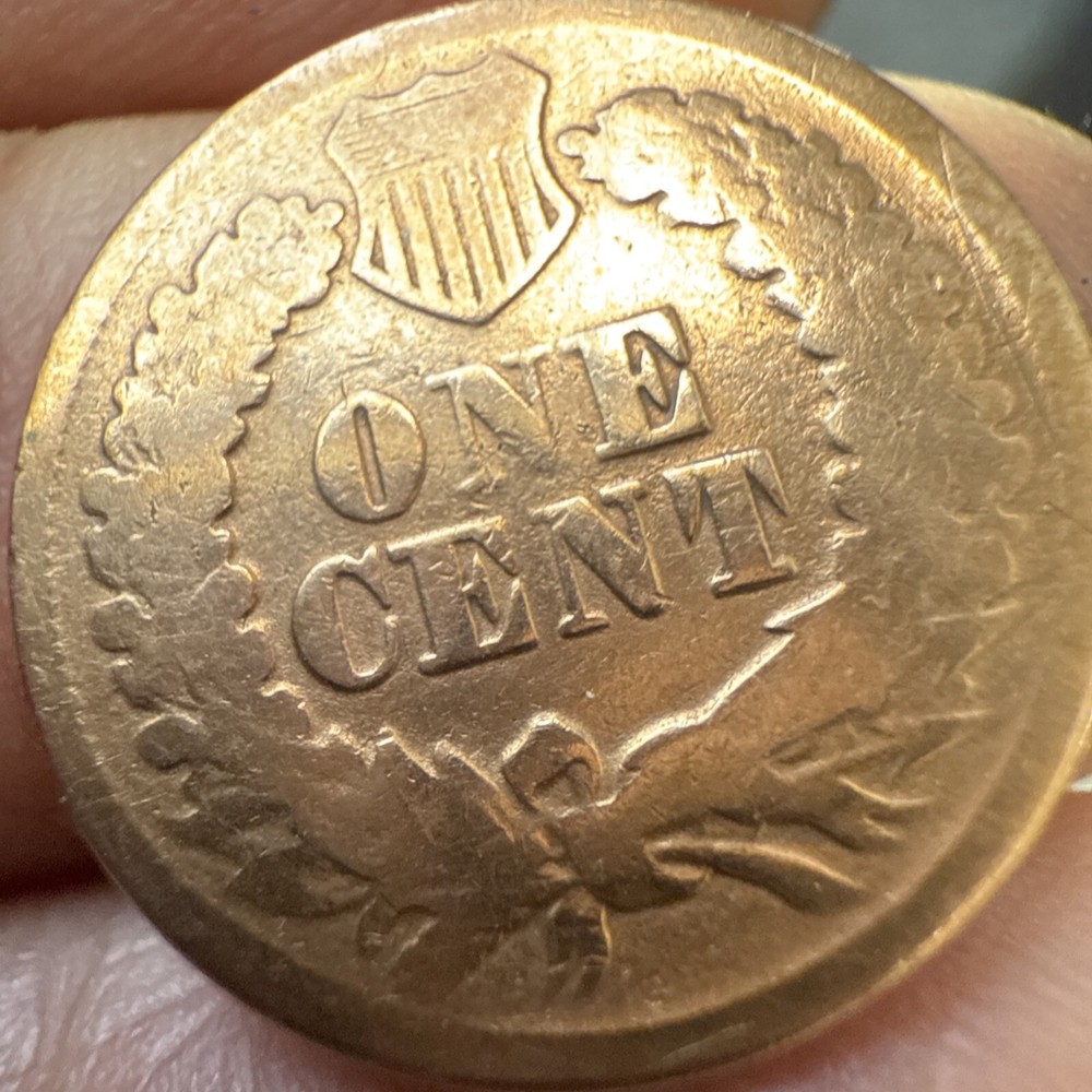 1865 Indian Head Cent Penny Coin