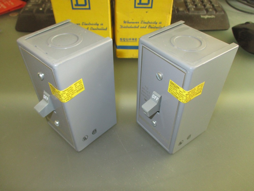NEW SQUARE D Class 2510 FG-1 MANUAL STARTER - Per item