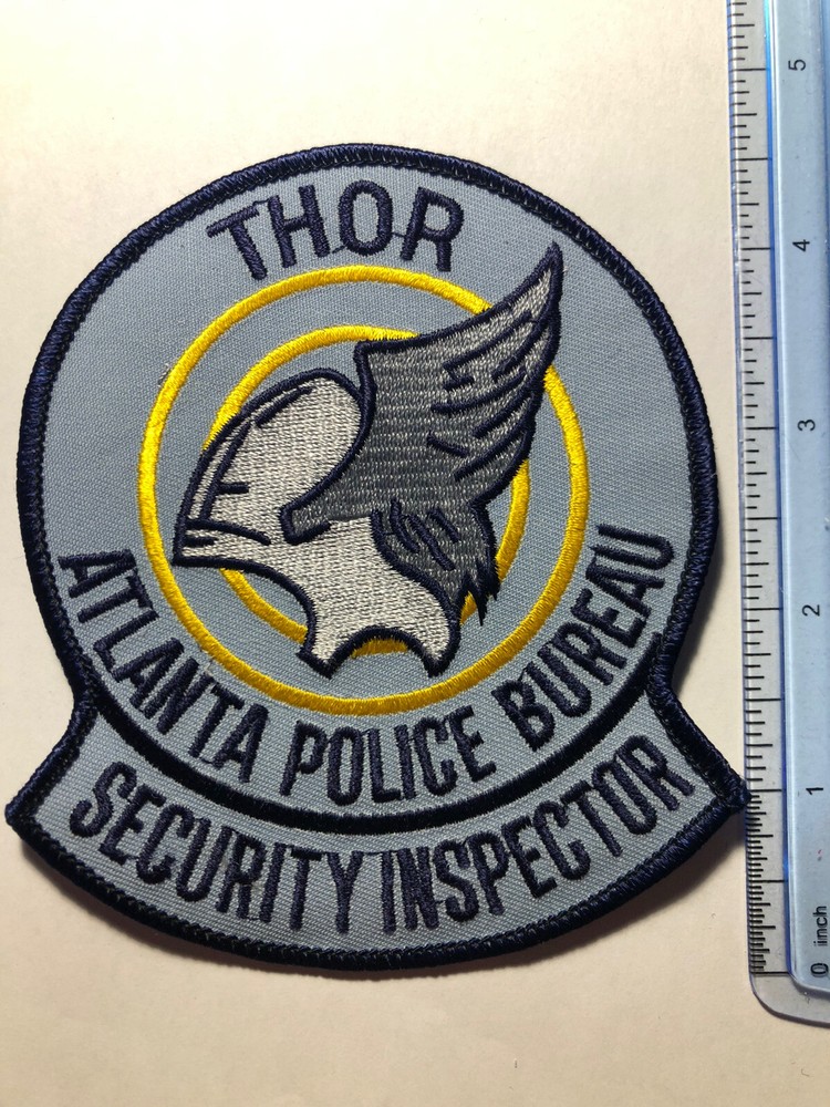 Atlanta Georgia Police THOR Security Inspector Patch