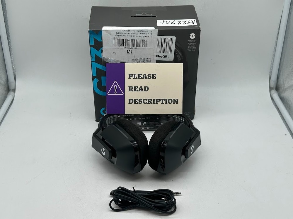 Logitech G733 Wireless Gaming Headset - Black