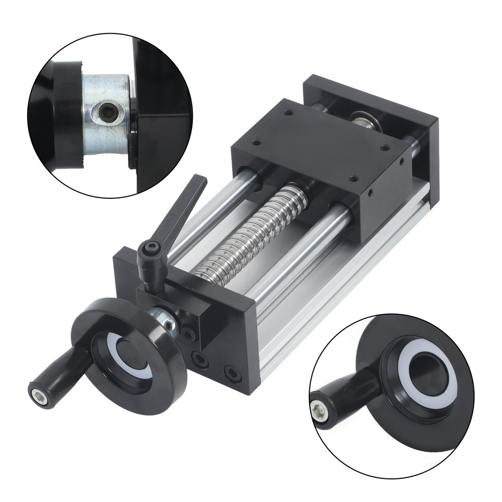 100mm Sliding Table Linear double-track Module Ballscrew SFU1605 Motion Stage