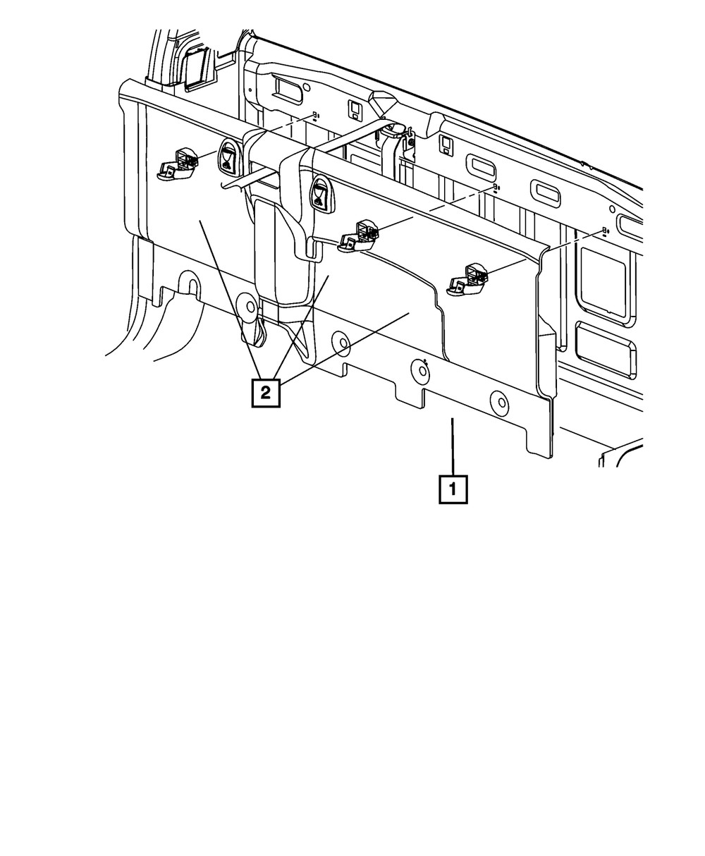 Genuine Mopar Coat Hook 5HG29DX9AC