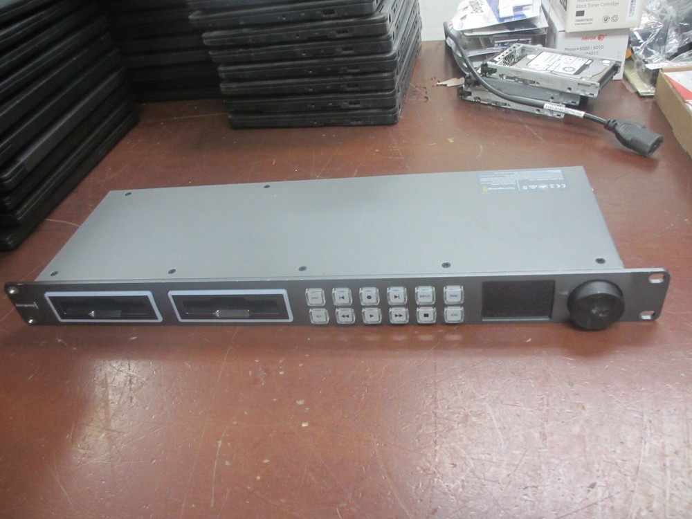 BlackMagicDesign HyperDeck Studio 2 Video Recorder w/ Power Cord