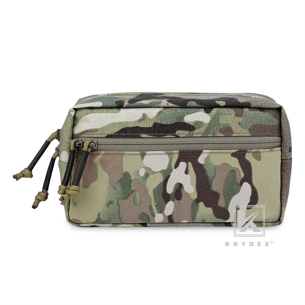 KRYDEX Tactical Drop Dump Pouch SACK Chassis Pack Hook & Loop For Chest Rig Vest