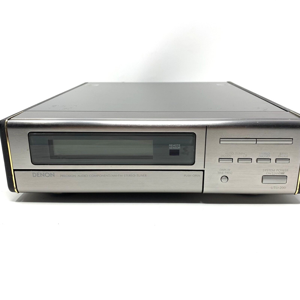 Denon UTU-200 Precision Audio Component AM/FM Stereo Tuner  - CLEAN & TESTED!