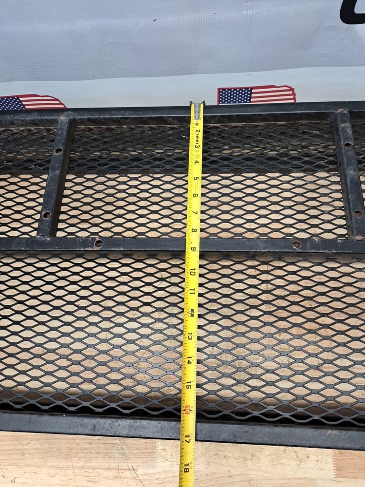 UNIVERSAL FOR ATV BLACK MESH FRONT REAR RACK R10