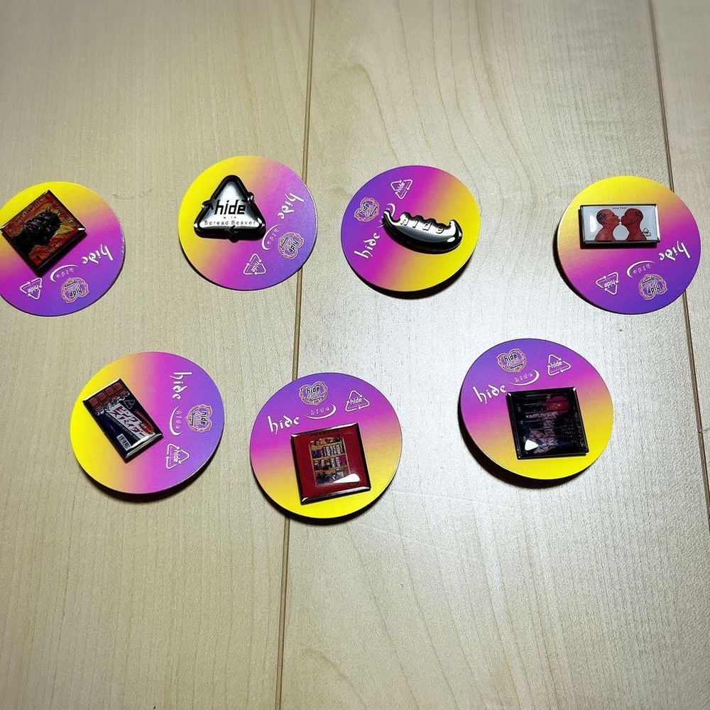 hide Pins Capsule 60th Anniversary 7 types set