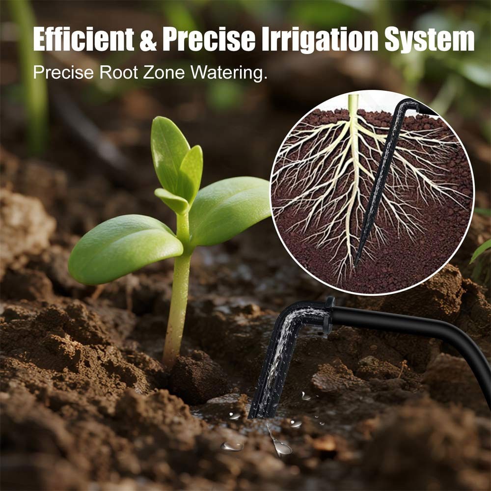 NEW Solar Watering Set Automatic Plant Irrigation Timer Irrigation System