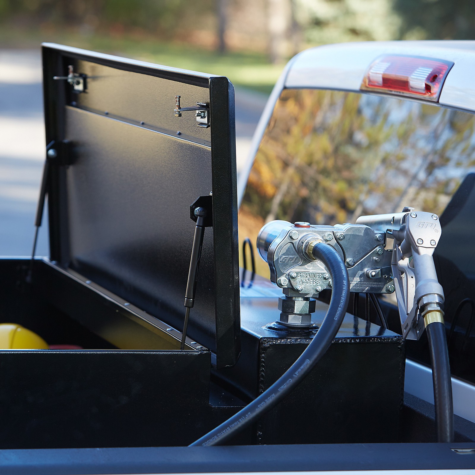 Better Built Steel Diesel Fuel Transfer Tank Toolbox Combo With GPI 12V Fuel