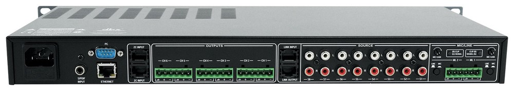 DBX ZonePRO 1260 12 Input x 6 Output Commercial Digital Zone Processor