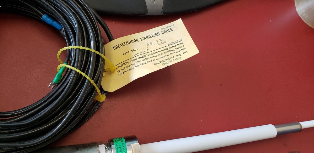 AMETEK DREXELBROOK LEVEL SENSING ELEMENT 18" WITH 50FT STABILIZED CALBE ATTACHED