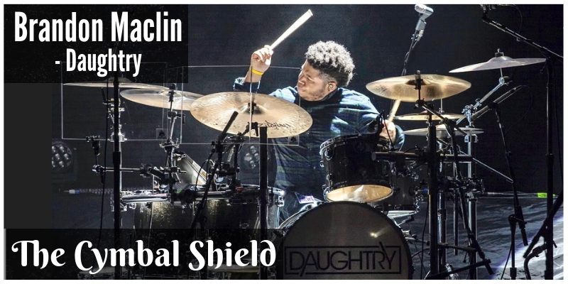 NEW!!! DRUM / CYMBAL SHIELD FOR CYMBALS UP TO 24" - Decrease Cymbal Volume 40%