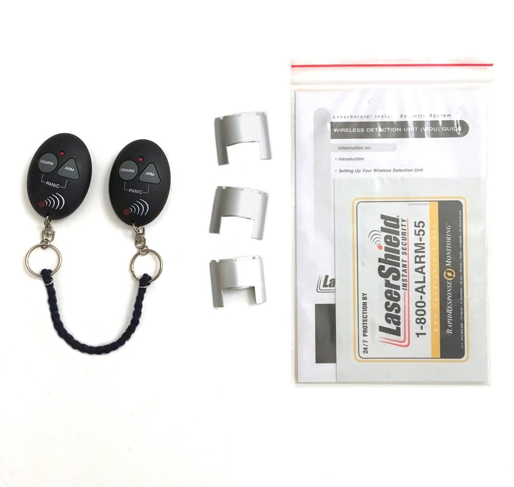 LASERSHIELD Instant Security System NEW Alarm w/ *3 Add-on Detection Units