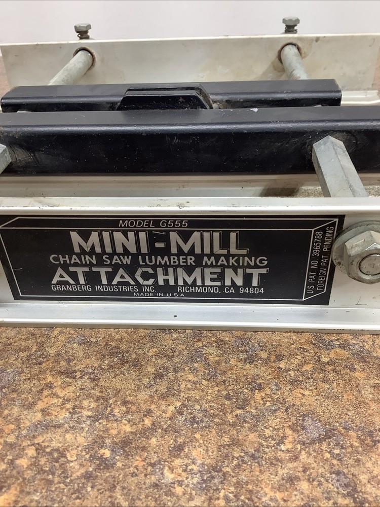 Mini Mill Chainsaw Lumber Making Attachment Model G555