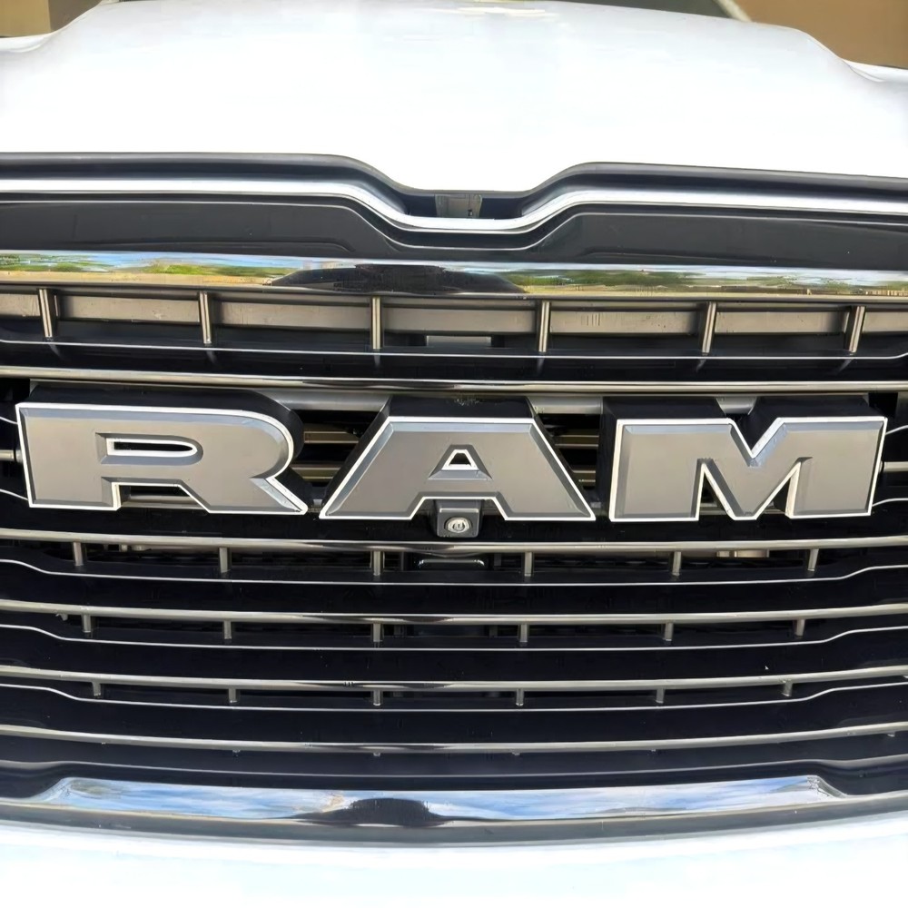 RAM SERIES LED Module Illuminated Emblem 2025 2026 Black