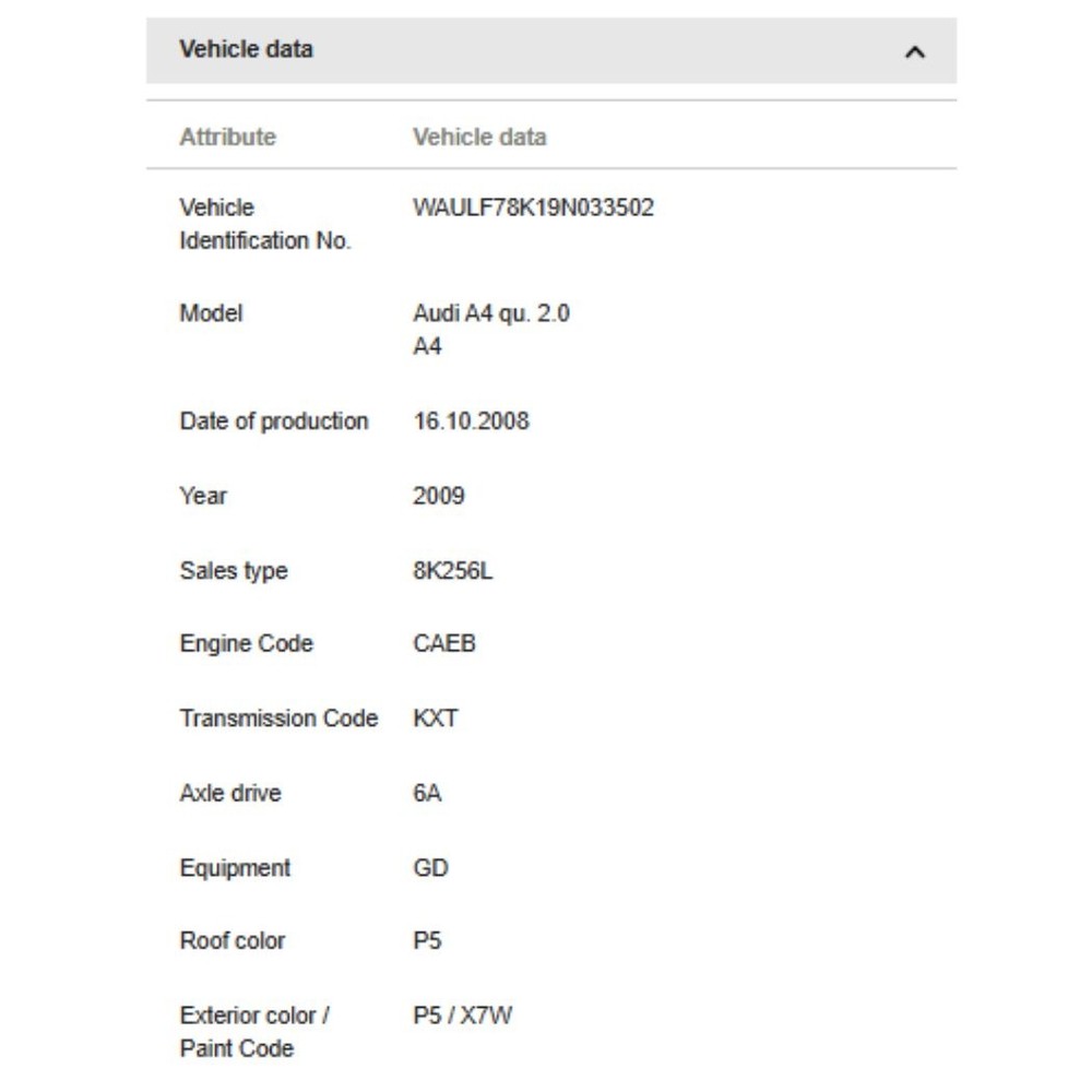 Audi 2013-2016 Audi A4 Ambient Light Sensor 8K0907539
