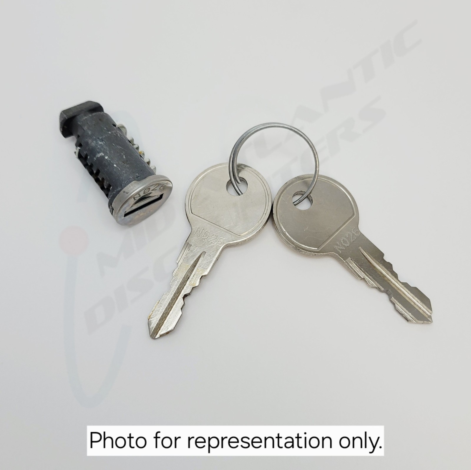 Thule Original OEM Replacement Lock Cylinder & Keys Code N0XX for Bike Roof Rack