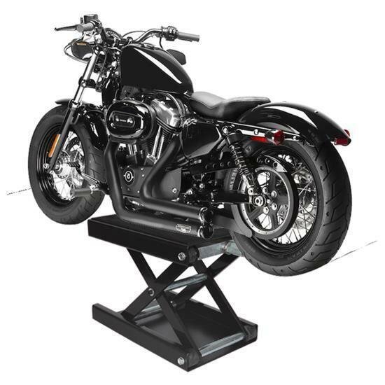 Pyle PLMOTJC11 Motorcycle Jack with Dolly