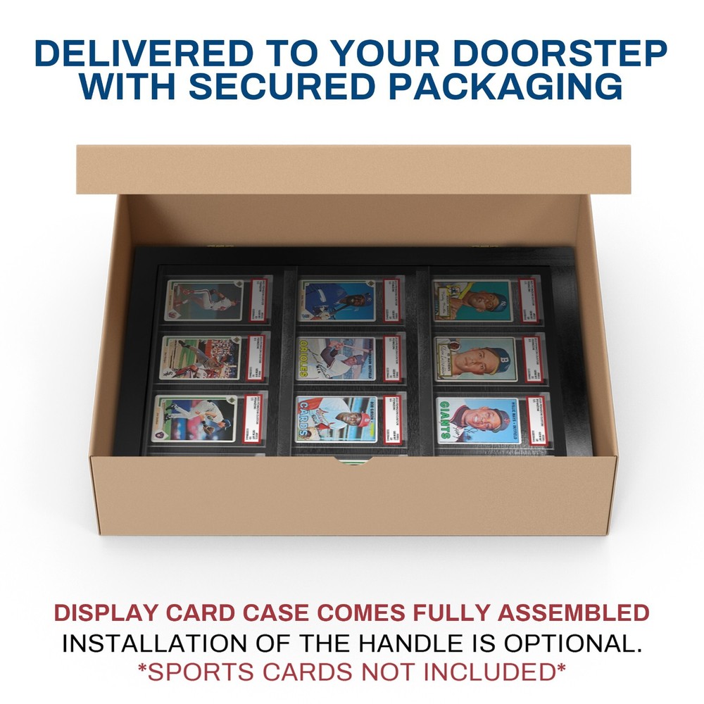 Graded Card Display Case for Baseball Graded Cards 12PSA