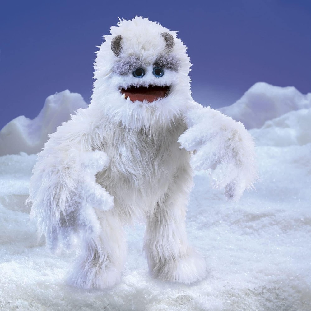 Yeti Hand Puppet, White