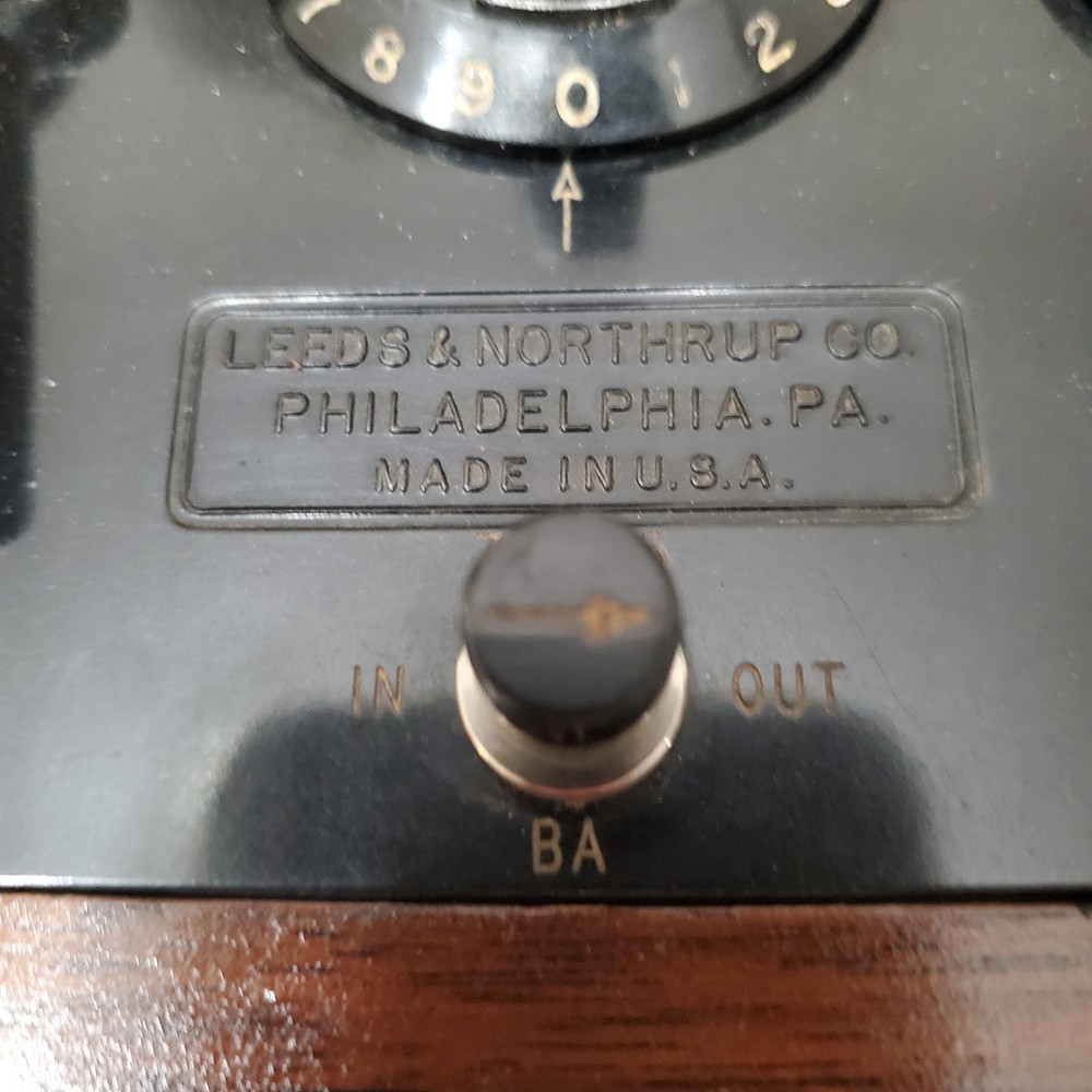 Leeds & Northrup Type S Test Set No. 5300