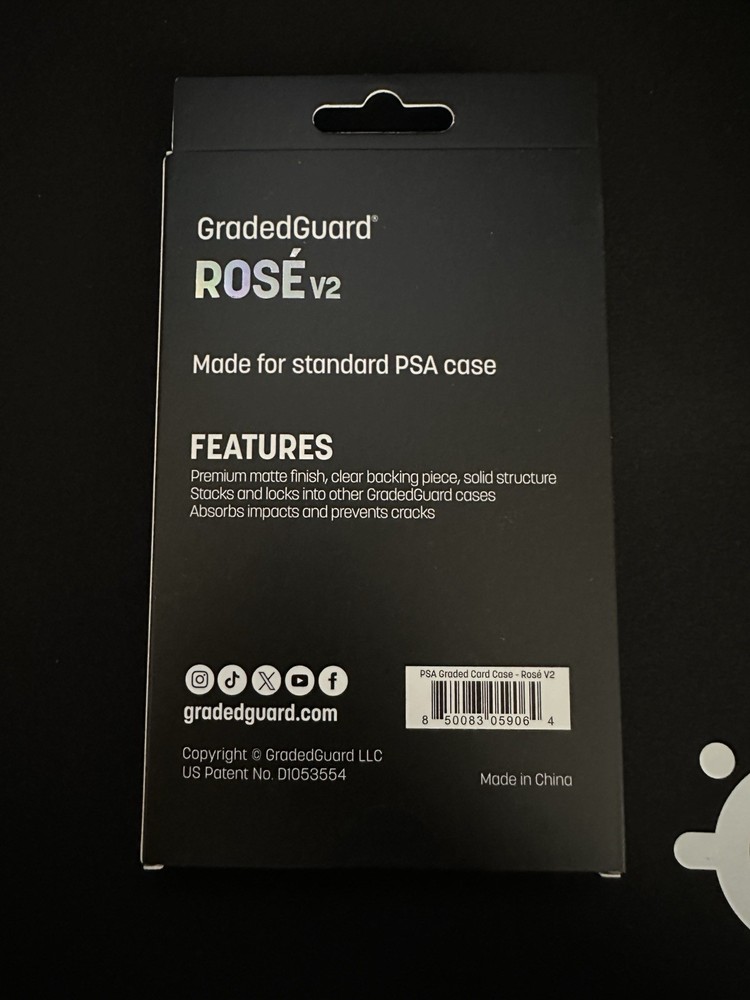 GradedGuard PSA ROSÉ V2 Graded Guard Protector Limited Edition
